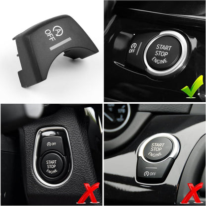 Mavlaro Auto Start Stop OFF Taste Ersatz Schwarz für BMW X3 F25 X4 F26 X5 F15 X6 F16