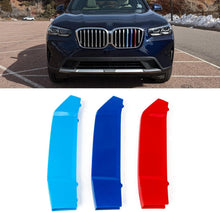 Mavlaro M-Farben Nieren-Zierstreifen für BMW X3 G01 & X4 G02 2022-2023 7 Streben
