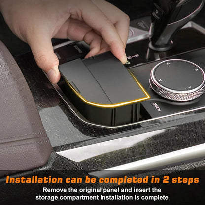 Mavlaro Mittelkonsole-Organizer für BMW F40/F44/G20/G21/G22/G23/G26/G01/G02/G80/G82 Linkslenker