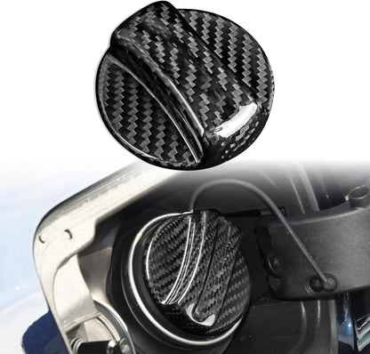 Mavlaro Universelle Echtcarbon Tankdeckel-Blende für BMW E/F/G Serien, X Modelle & Z4