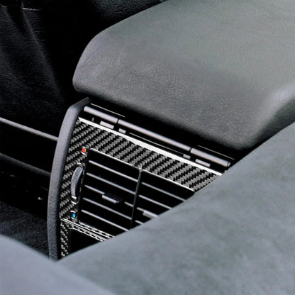 Mavlaro Echtcarbon Fond-Lüftungsdüse Rahmen für BMW 5er E39 & M5 1998-2003