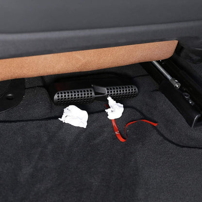 Mavlaro Sitzunterseiten-Luftauslass Abdeckungen 3M für BMW X5 G05 X6 G06 X7 G07 2019-2023