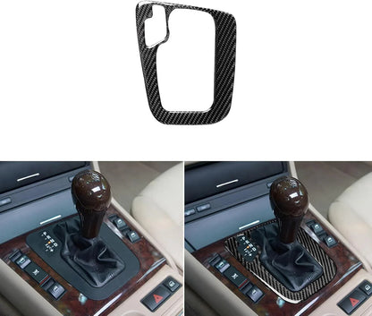 Mavlaro Echtcarbon Mittelkonsole-Rahmenblende für BMW 3er E46 1998-2005