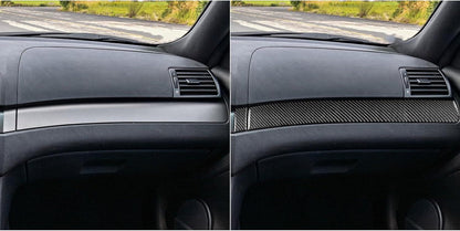 Mavlaro Echtcarbon Beifahrer-Armaturenbrett-Blende für BMW 3er E46 1998-2005