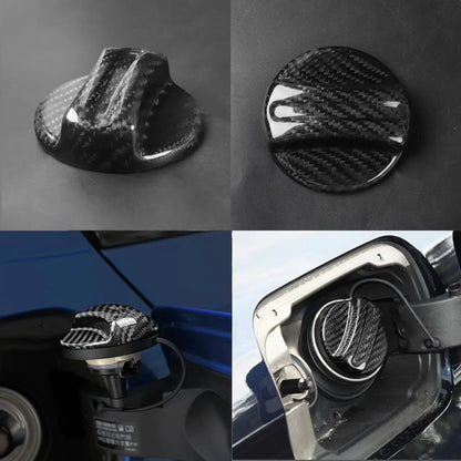 Mavlaro Universelle Echtcarbon Tankdeckel-Blende für BMW E/F/G Serien, X Modelle & Z4
