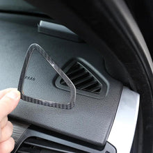 Mavlaro Echtcarbon Armaturenbrett-Lüftungsdüsenblende für BMW X5 F15 & X6 F16 2014-2018 Linkslenker