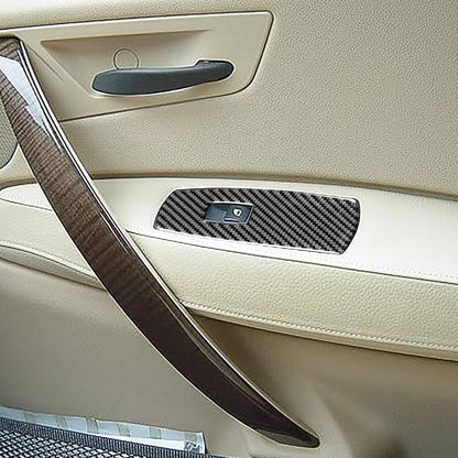 Mavlaro Echtcarbon Fensterheberschalter-Blenden 4-teilig für BMW X3 E83 2004-2010