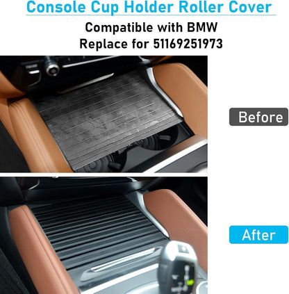 Mavlaro Cupholder Rollodeckel Ersatz 51169251973 für BMW X5 F15/F85 & X6 F16/F86