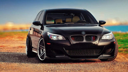 Mavlaro M-Farben Nieren-Zierstreifen für BMW 5er E60 2004-2010 11 Streben