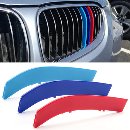Mavlaro M-Farben Nieren-Zierstreifen für BMW 3er E92/E93 LCI 2011-2013 13 Streben