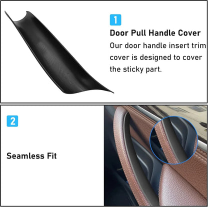 Mavlaro Innentürgriff-Abdeckungen 3-teilig ohne Türverkleidungsausbau für BMW X5 F15/F85 2014-2018 & X6 F16/F86 2015-2019