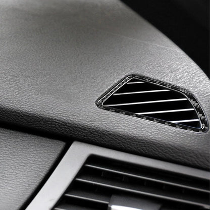 Mavlaro Carbonfaser Armaturenbrett-Lüftungsrahmen 2-teilig für BMW X5 E70 & X6 E71 2008-2013
