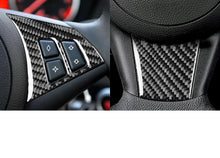 Mavlaro Echtcarbon Lenkrad-Rahmenblende für BMW 5er E60 2004-2010