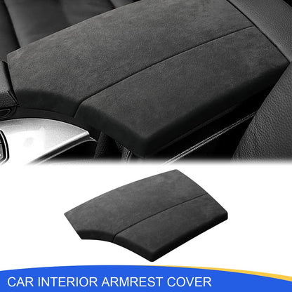 Mavlaro Alcantara-Optik Mittelarmlehnen-Abdeckung für BMW 5er E60/E61 2004-2010