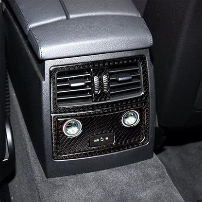 Mavlaro Fond-Luftauslass Blende Carbon-Optik 3M für BMW 5er E60/E61 2005-2010