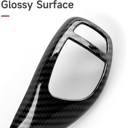 Mavlaro Schaltknauf-Abdeckung in Carbon-Optik für BMW F20-F36/F07/F10/F11/F06/F12/F13/X3-X6