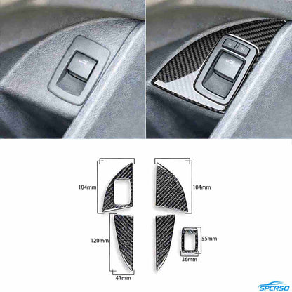 Mavlaro Echtcarbon Innenraum-Blenden Kit für BMW X1 F48 & X2 F39 2016-2021