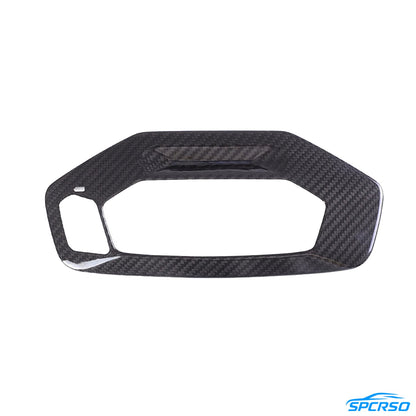 Mavlaro Real Carbon Fiber Front Reading Light Lamp Trim Cover for BMW 8 Series G14 2019-2022 Interior Upgrade
