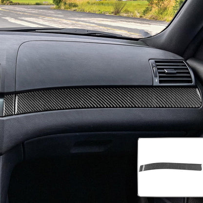 Mavlaro Echtcarbon Beifahrer-Armaturenbrett-Blende für BMW 3er E46 1998-2005