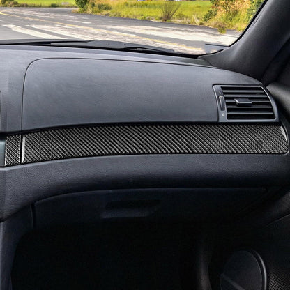 Mavlaro Echtcarbon Beifahrer-Armaturenbrett-Blende für BMW 3er E46 1998-2005