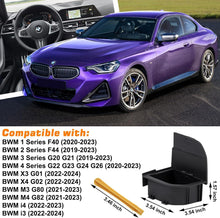 Mavlaro Mittelkonsole-Organizer für BMW F40/F44/G20/G21/G22/G23/G26/G01/G02/G80/G82 Linkslenker