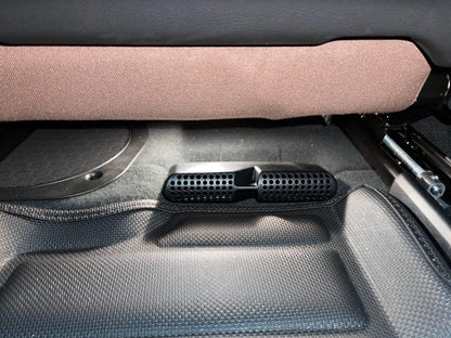 Mavlaro Sitzunterseiten-Luftauslass Abdeckungen 3M für BMW X5 G05 X6 G06 X7 G07 2019-2023