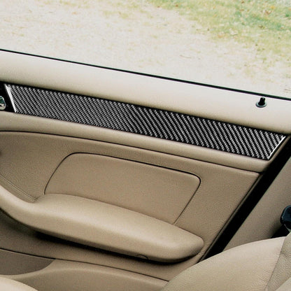 Mavlaro Echtcarbon Türverkleidungs-Zierleisten innen für BMW 3er E46 1998-2005