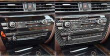 Mavlaro Echtcarbon Klima- & CD-Bedienteil Blende für BMW X5 F15/F85 & X6 F16/F86