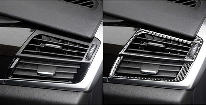 Mavlaro Echtcarbon seitliche Lüftungsdüsen-Blenden 4-teilig für BMW X5 F15/F85 & X6 F16/F86