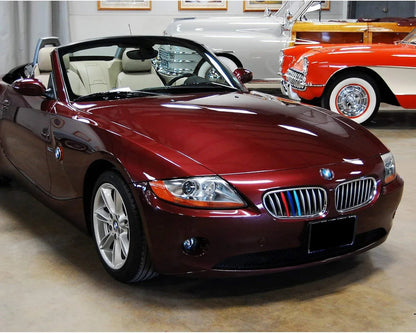 Mavlaro M-Farben Nieren-Zierstreifen für BMW Z4 E85/E86 2002-2008 9 Streben