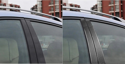 Mavlaro Echtcarbon B- & C-Säulen Fensterblenden 8-teilig für BMW X5 F15/F85 2014-2018