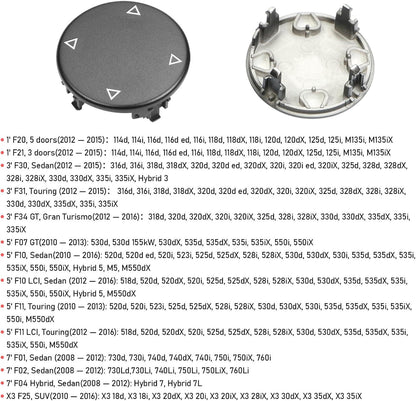 Mavlaro iDrive Drehknopf-Taste Ersatz für BMW F20/F21 F30/F31/F34 F10/F11 F01/F02 X3 F25
