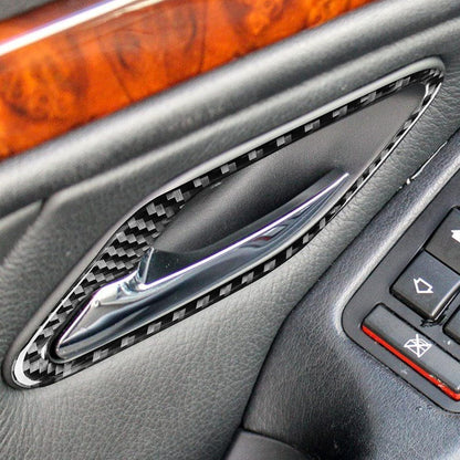 Mavlaro Echtcarbon Innentürgriff-Rahmen für BMW 5er E39 & M5 1998-2003