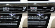 Mavlaro Echtcarbon mittlere Lüftungsdüsen-Blenden 2-teilig für BMW X5 F15/F85 & X6 F16/F86