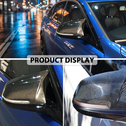 Mavlaro Echtcarbon/Forged-Carbon Spiegelkappen Ersatz für BMW F30/F31/F32/F36 & X1 E84