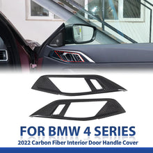 Mavlaro Echtcarbon Innentürgriff-Rahmenblenden für BMW 4er G22/G23/G26 ab 2022