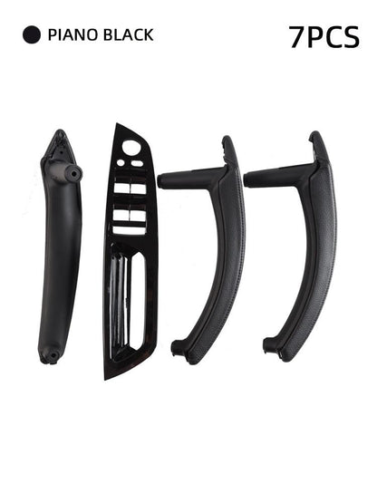 Mavlaro Innentürgriff Ersatzteil 7-teilig aus Echtleder für BMW X5 E70 & X6 E71/E72 2007-2014
