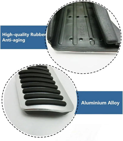 Mavlaro Pedalauflagen Set ohne Bohren für BMW E90 F10 F12 F01 F25 F26 E70 E71 E89