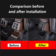 Mavlaro Fond-Luftauslass Anti-Kick Cover Carbon-Optik 3M für BMW X1 U11 2023-2024