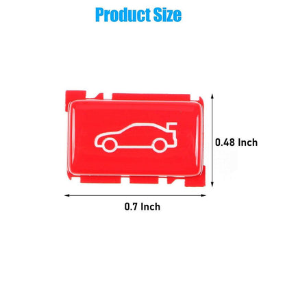 Mavlaro Heckklappen-Taster Abdeckung 3M für BMW 1er-7er X1 X3 Z4 E/F-Chassis