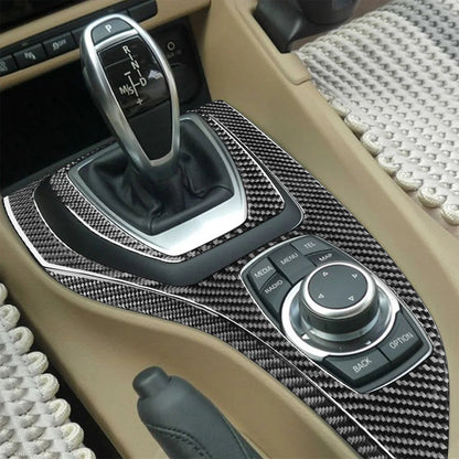 Mavlaro Echtcarbon Schaltkulisse Mittelkonsole Blenden für BMW X1 E84 2013-2015