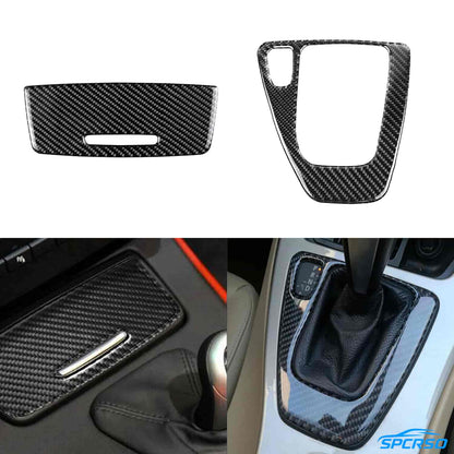 Mavlaro 37PCS Real Carbon Fiber Full Interior Trim Cover Kit for BMW 3 Series E90 E92 (2005–2012)