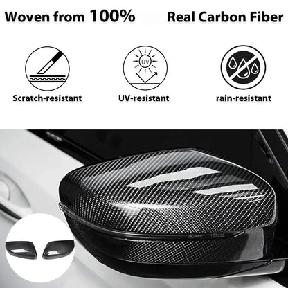 Mavlaro Echtcarbon Spiegelkappen Ersatz für BMW G20/G21/G30/G31/G11/G12/G14/G15/G16 2019-2024
