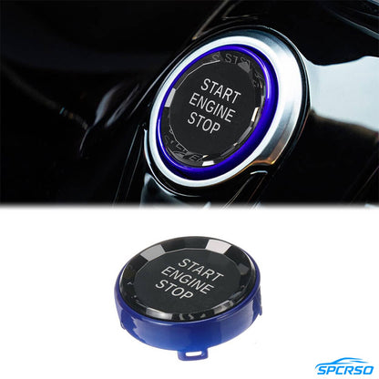 Mavlaro Kristall Start-Stop-Knopf Ersatz 23 mm für BMW E90/E91/E92/E93/E60/E70/E71