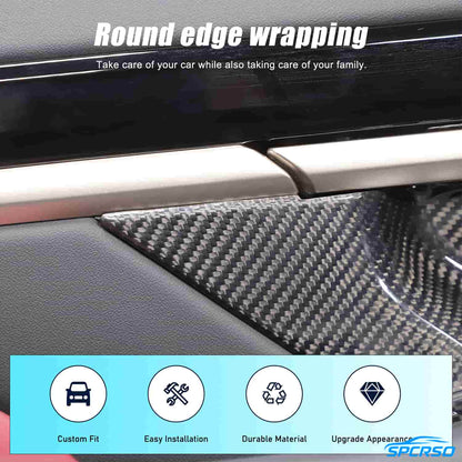 Mavlaro Echtcarbon Innentürgriff-Blenden für BMW 5er G60/i5 2024-2025