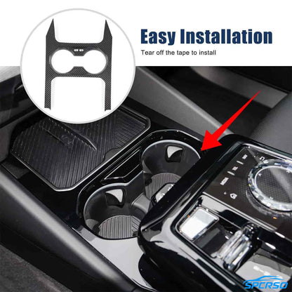 Mavlaro Echtcarbon Cupholder-Panel Blende für BMW 5er G60/i5 ab 2024