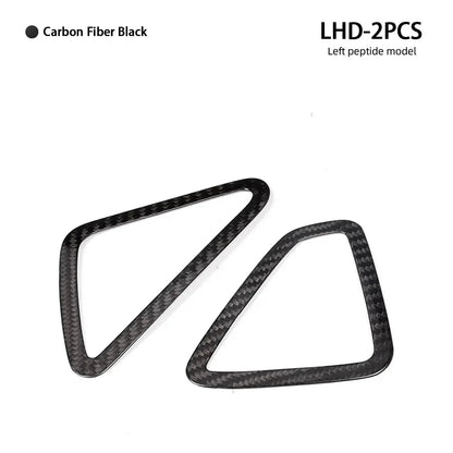 Mavlaro Echtcarbon Armaturenbrett-Lüftungsdüsenblende für BMW X5 F15 & X6 F16 2014-2018 Linkslenker