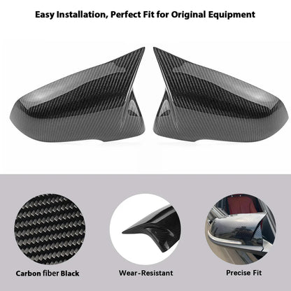 Mavlaro Echtcarbon Spiegelkappen Ersatz für BMW X1 F48/X2 F39/1er F40/2er F44/Z4 G29