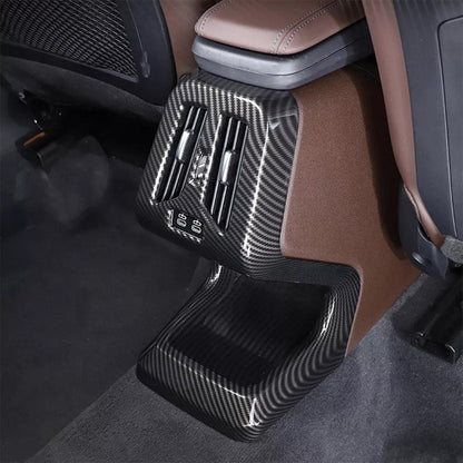 Mavlaro Fond-Luftauslass Anti-Kick Cover Carbon-Optik 3M für BMW X1 U11 2023-2024