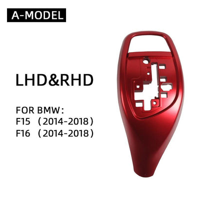 Mavlaro Schaltknauf-Abdeckung Ersatzteil in Carbon-Optik für BMW X5 F15 & X6 F16 2014-2018